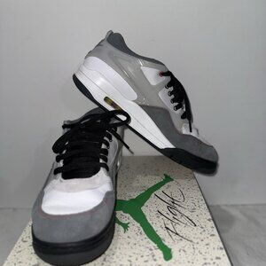 Nike Air Jordan 4 RM White Smoke Grey IB8052-100 Rep Box Size 11.5
